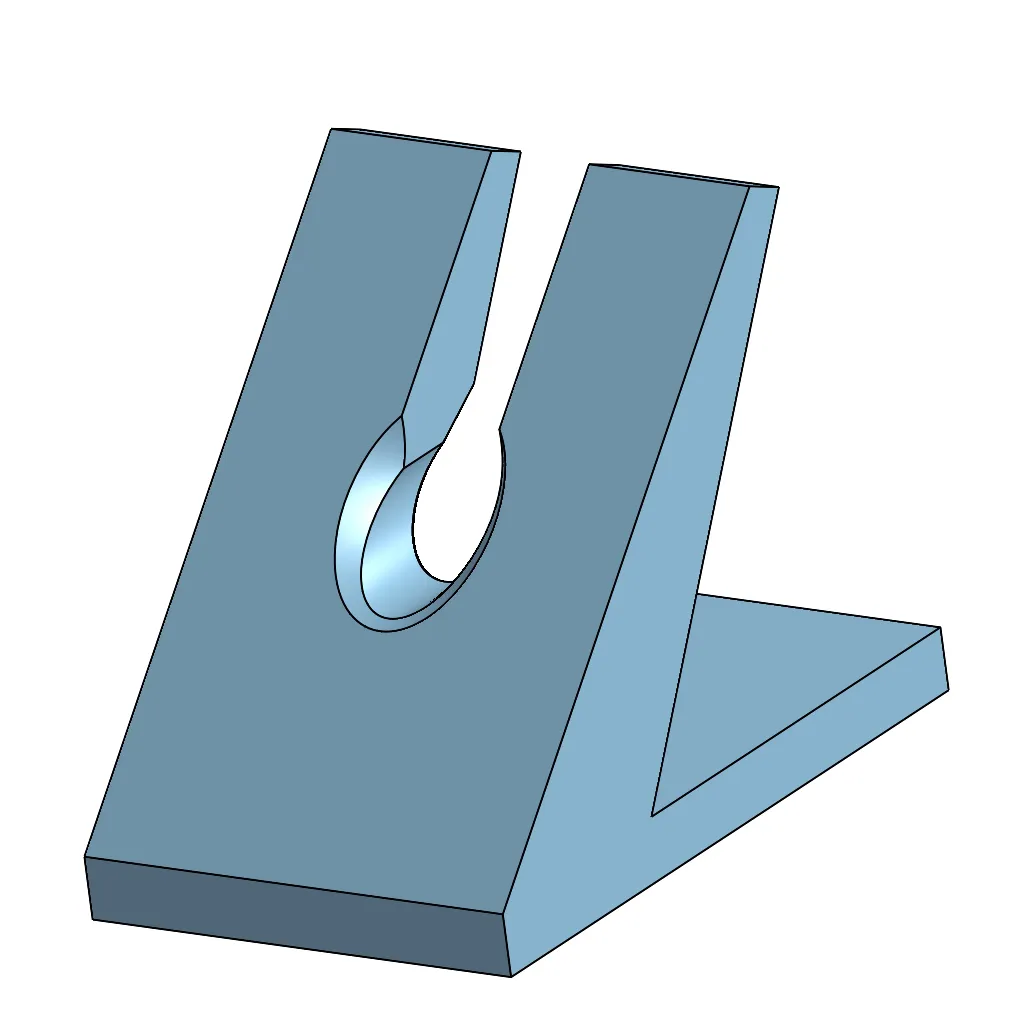 Giá đỡ cáp sạc hiện đại cho bàn làm việc