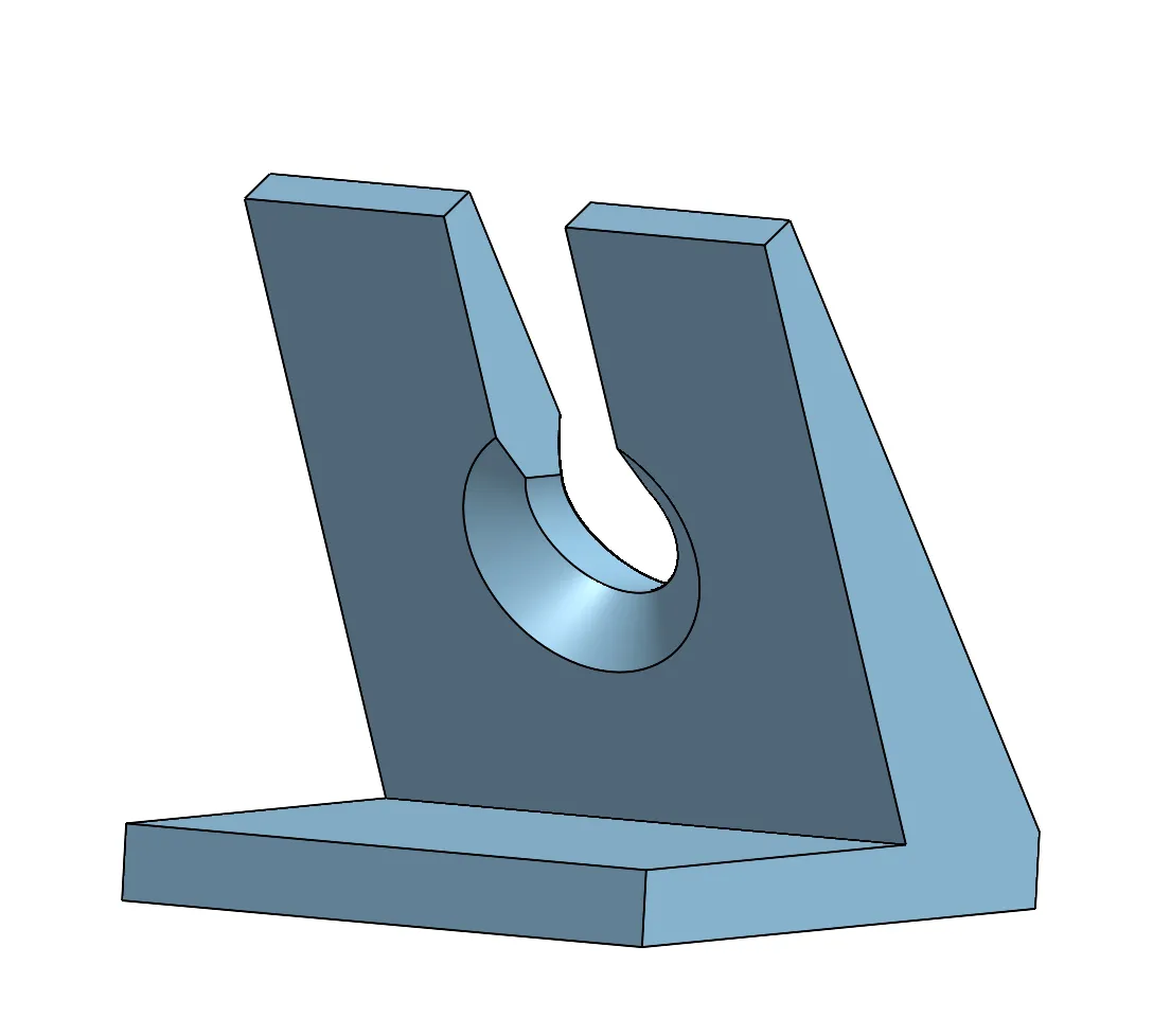 Giá đỡ cáp sạc hiện đại cho bàn làm việc