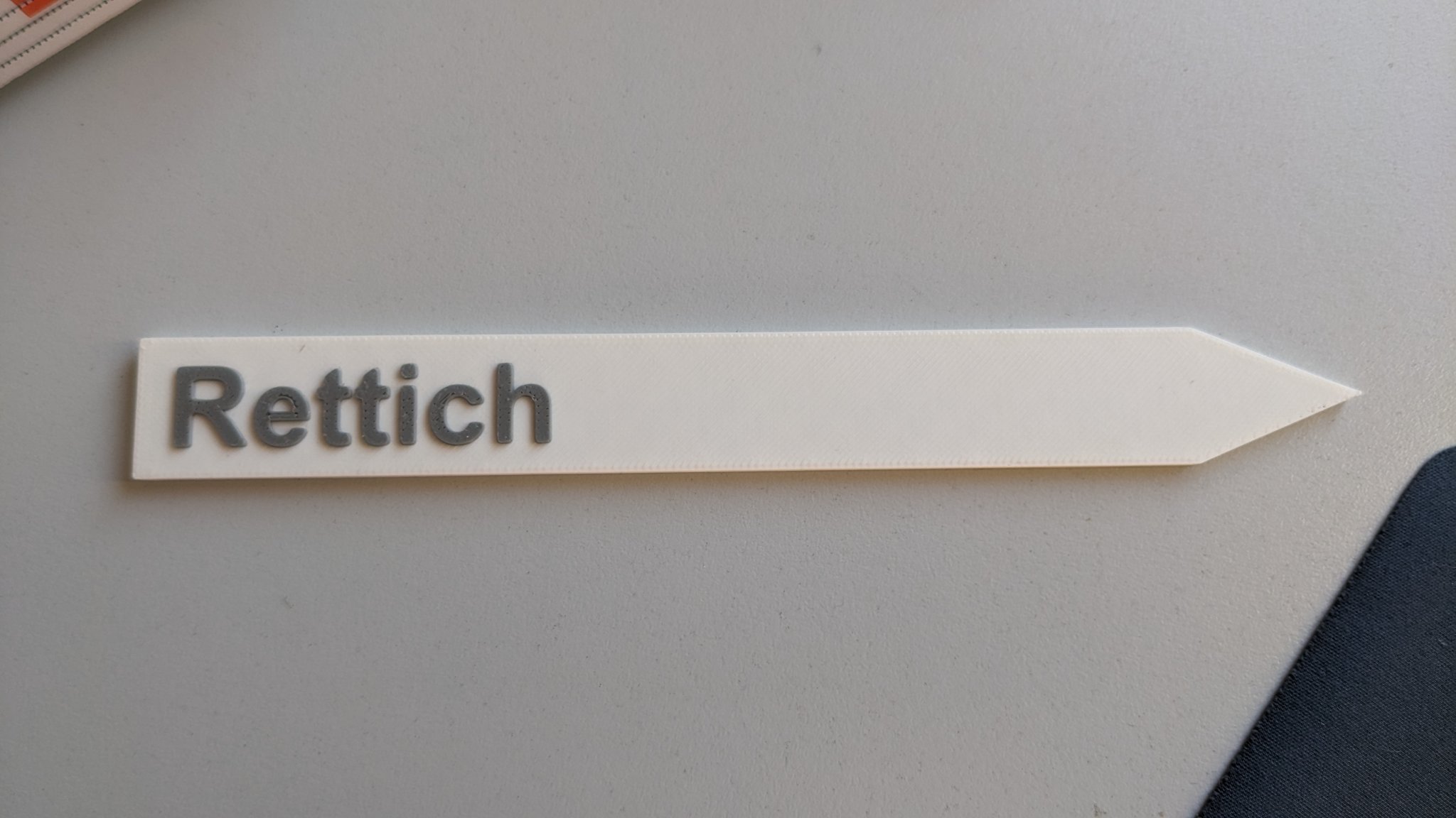 Biển chỉ dẫn rau củ và thảo mộc cho khu vườn