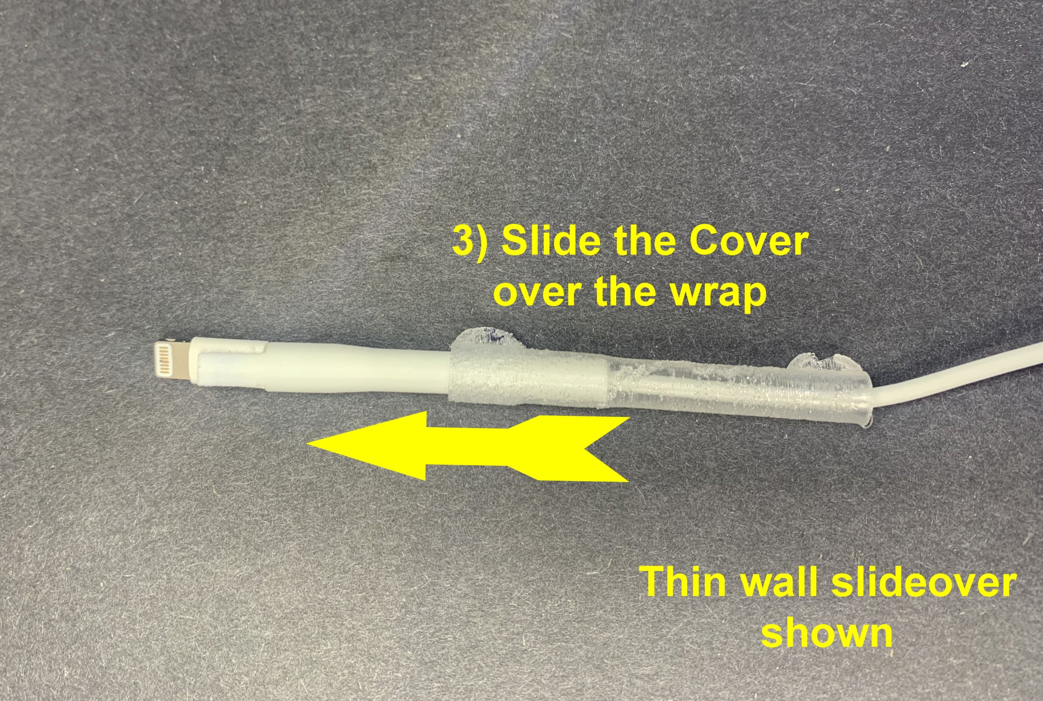 Bọc dây sạc Iphone bằng TPU linh hoạt