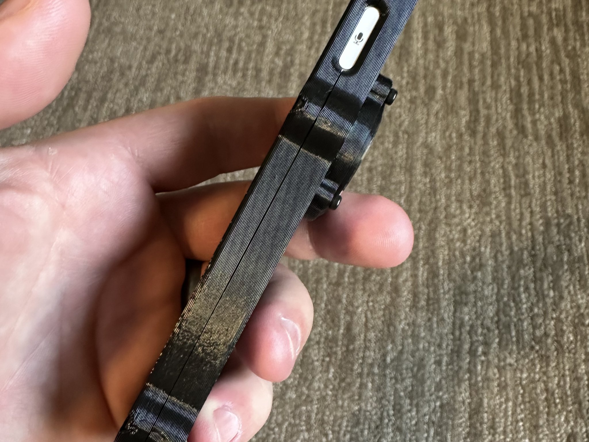 Vỏ điều khiển Apple TV (Thế hệ 2 & 3) với giá đỡ Air Tag tù...