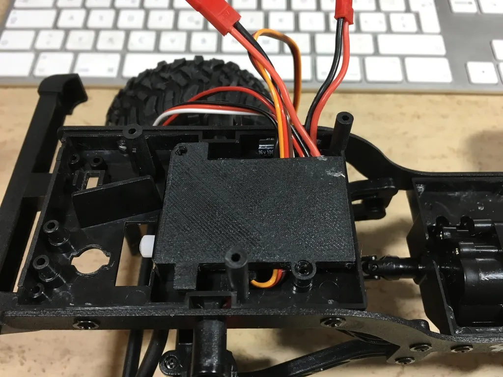 Các bộ phận cho mô hình Land Rover Defender MN D90 1/12