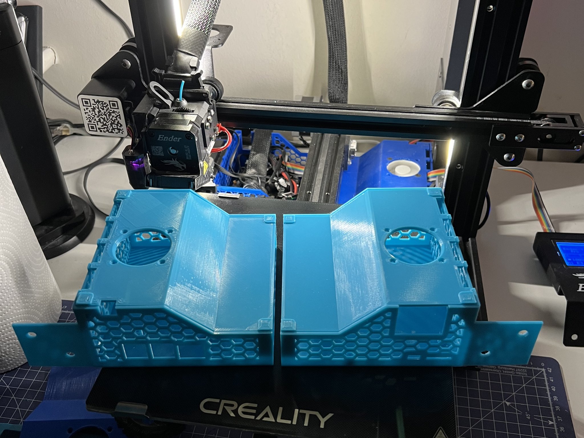 Hộp sau cho Creality Ender 3 Pro với Raspberry Pi 4