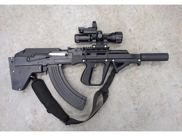 Bộ chuyển đổi bullpup cho súng AK airsoft
