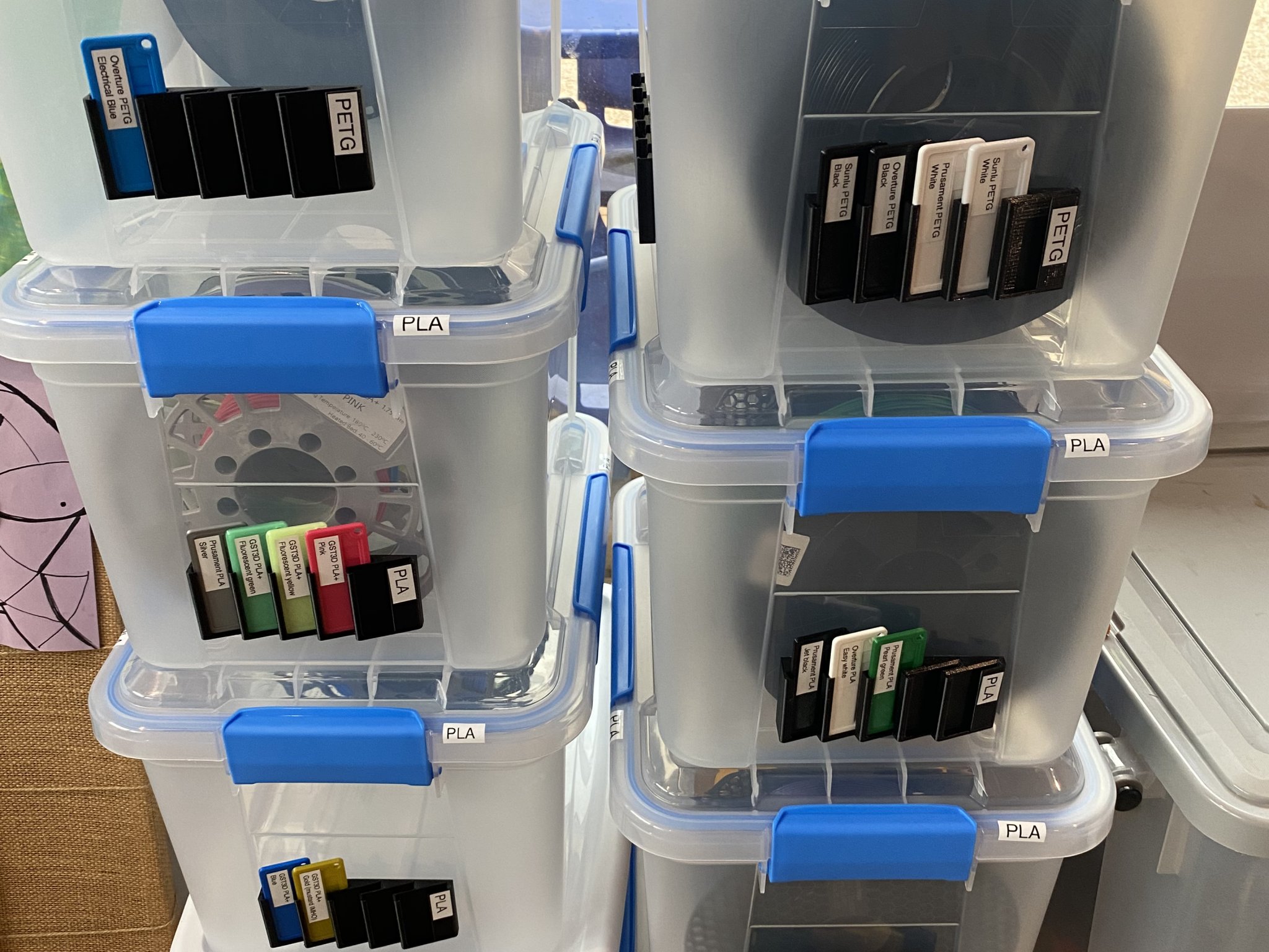 Giá đỡ mẫu filament cho AMS và hộp khô