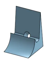 Giá đỡ điện thoại với lỗ cho cáp sạc