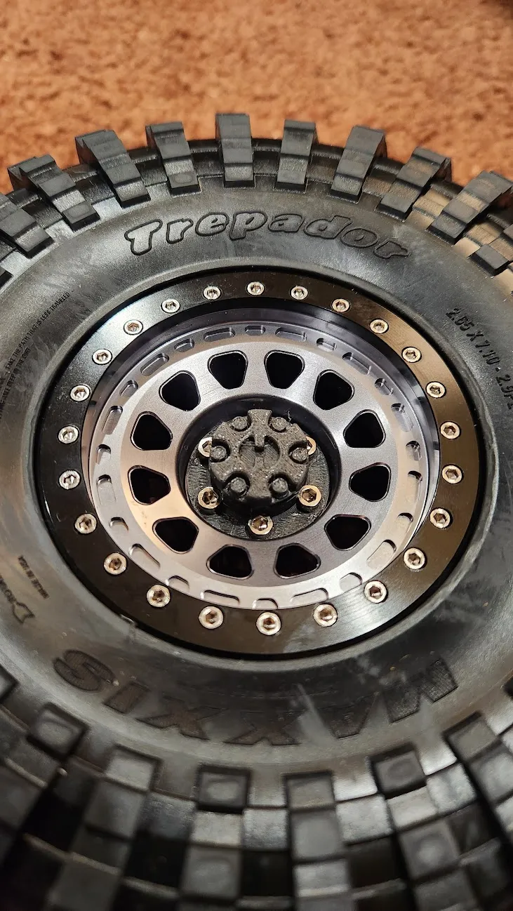 Nắp trung tâm Injora cho xe Axial SCX6