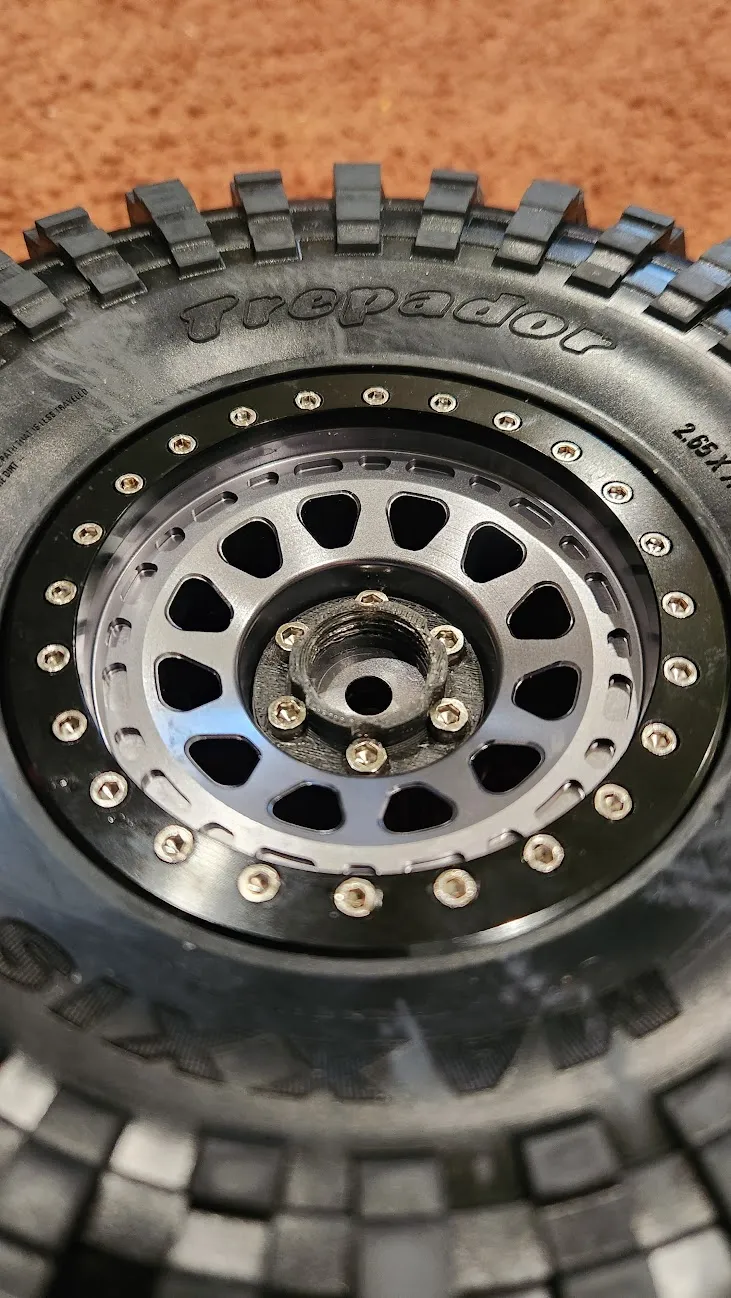 Nắp trung tâm Injora cho xe Axial SCX6