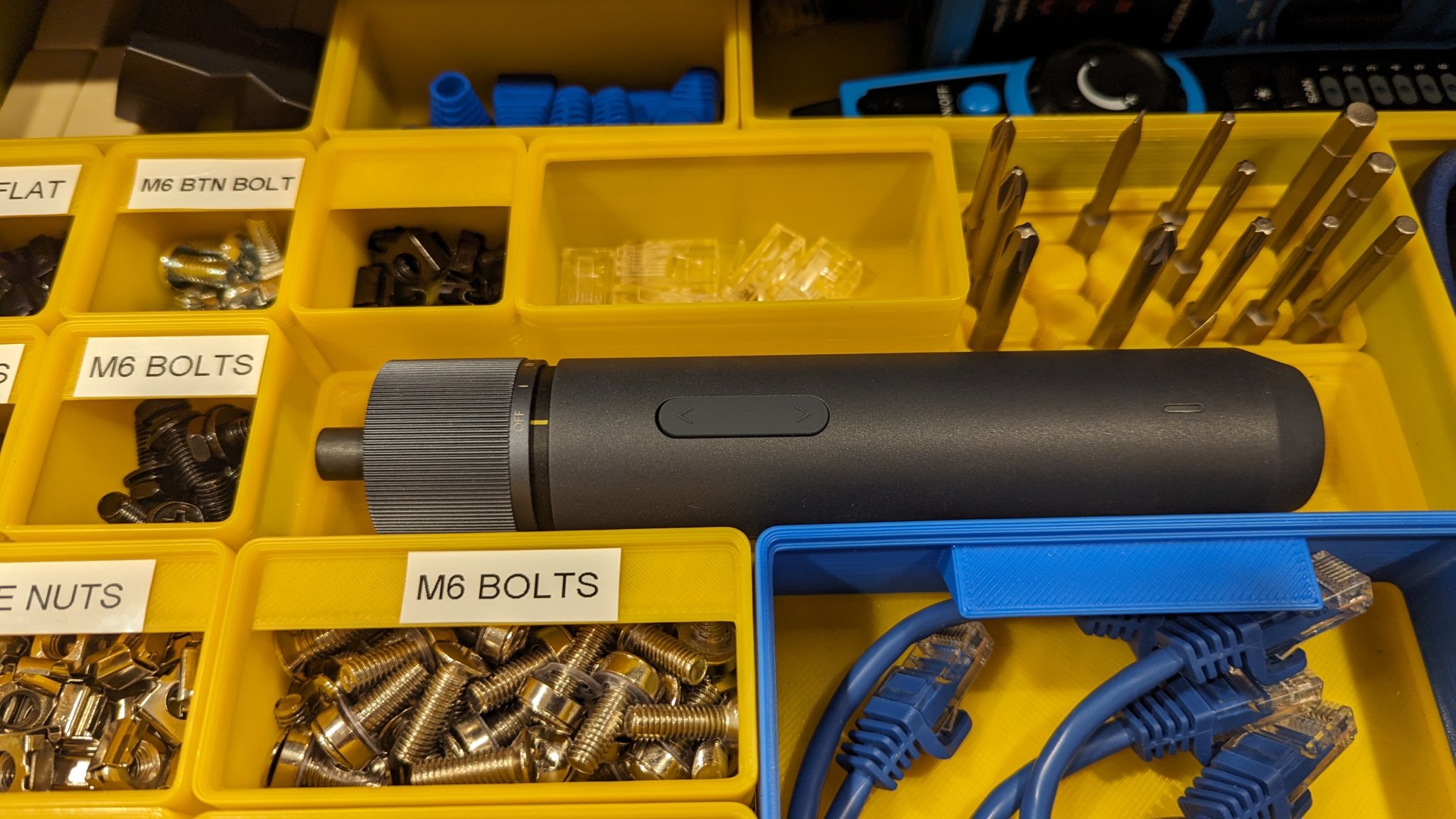 Giá đỡ công cụ tròn 5x1 cho hệ thống Gridfinity