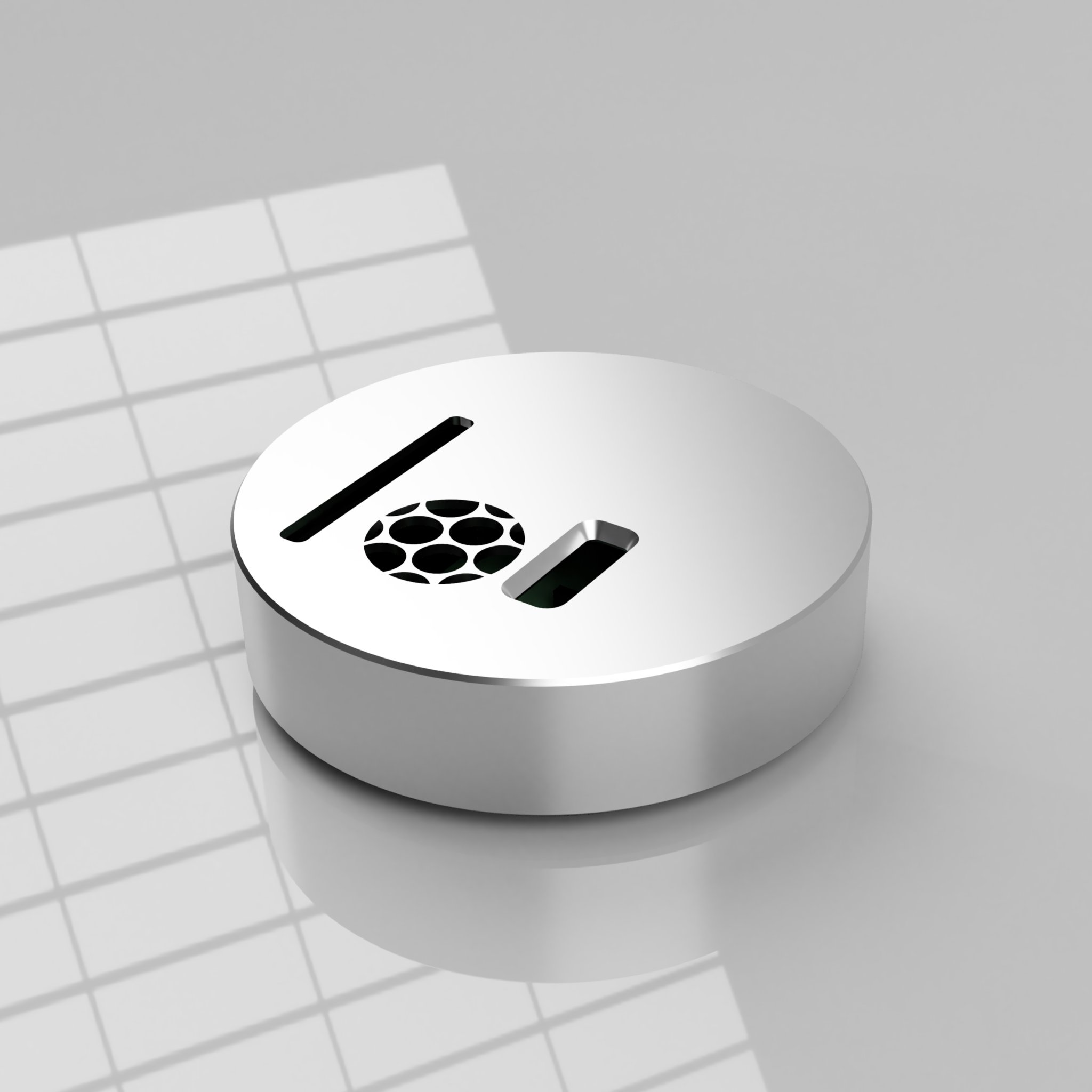 Vỏ Raspberry Pi 4 hình tròn cho PoE Hat