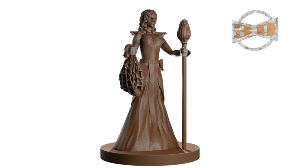 Nữ phù thủy nửa Elven cầm đầu Orc bị chặt đứt