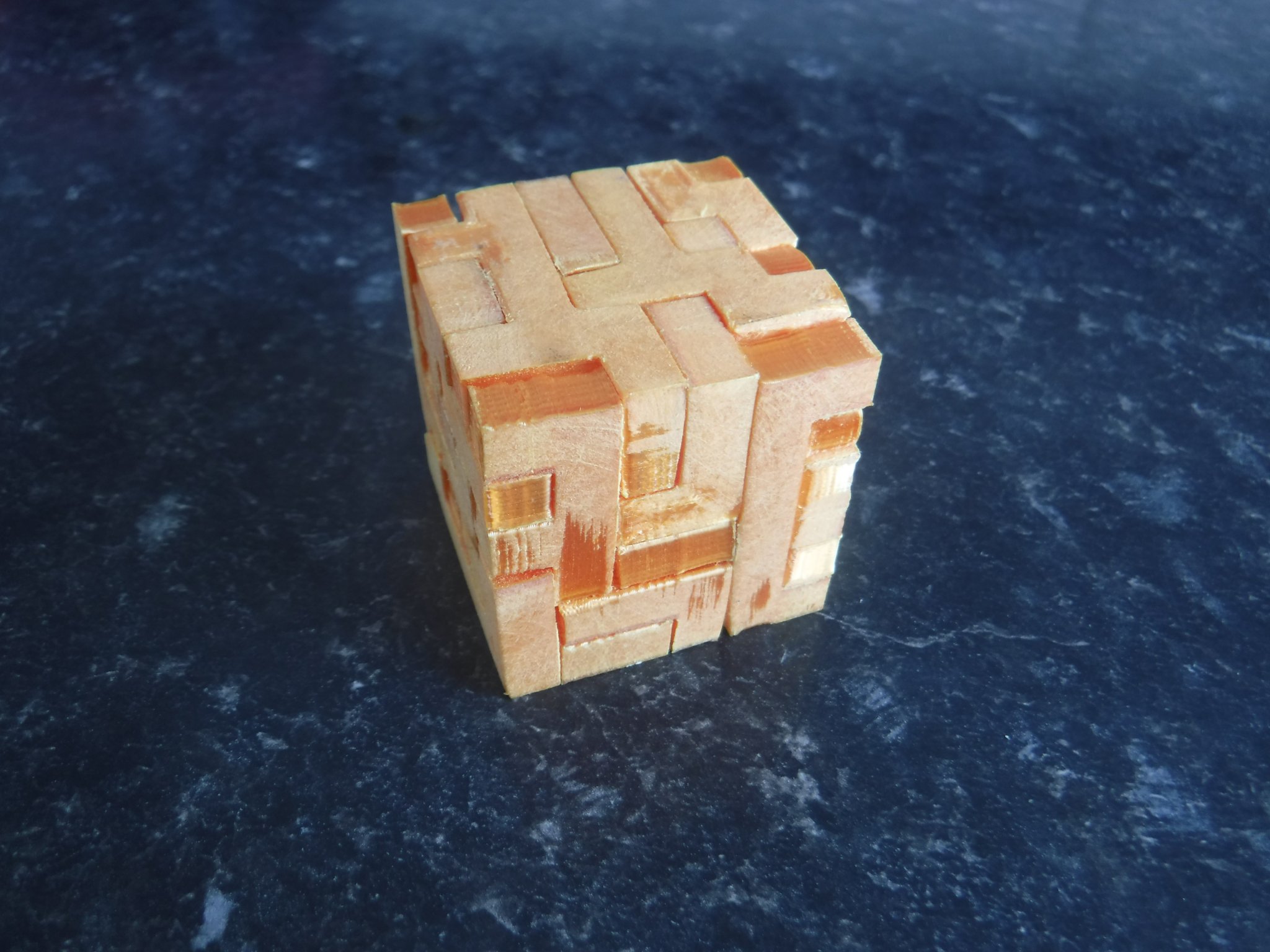 Câu đố hình khối 24 mảnh tạo thành khối lập phương 6x6x6