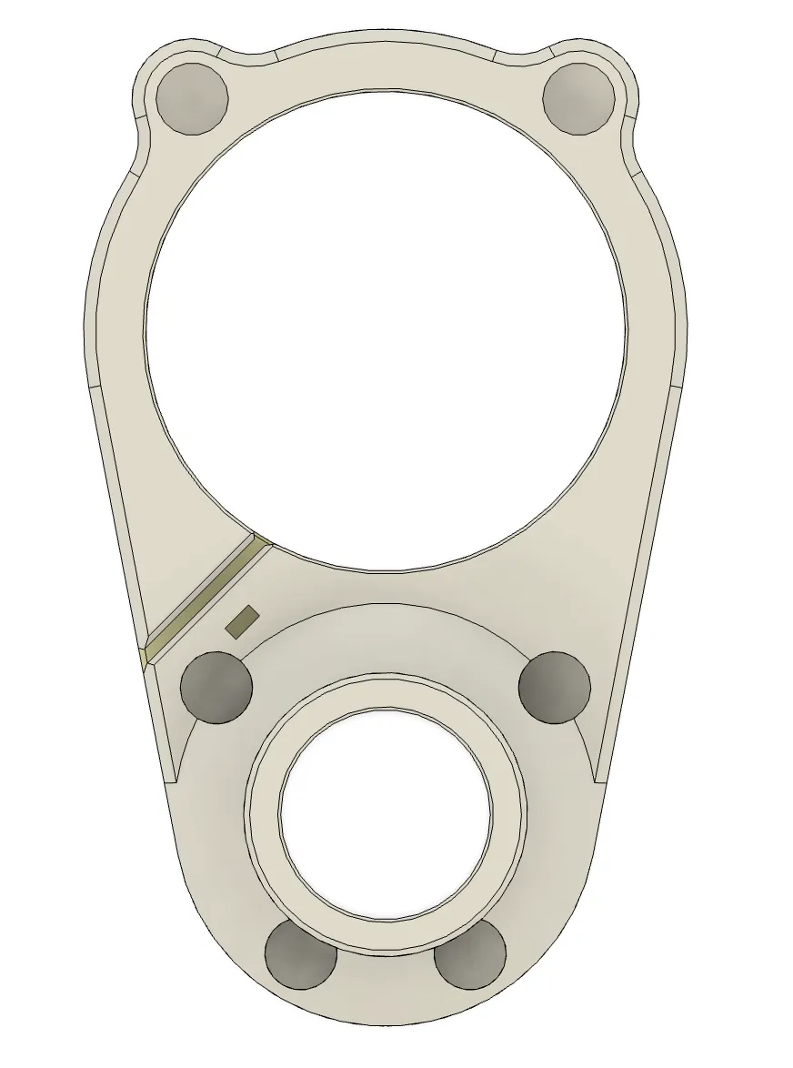 Giá đỡ bụi cho trục CNC 80mm, ống hút chân không 35mm