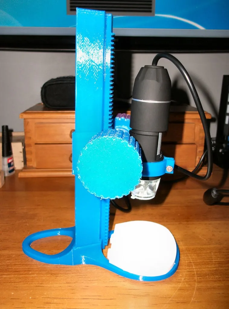 Giá đỡ mở rộng và bề mặt bàn cho chân đế kính hiển vi USB