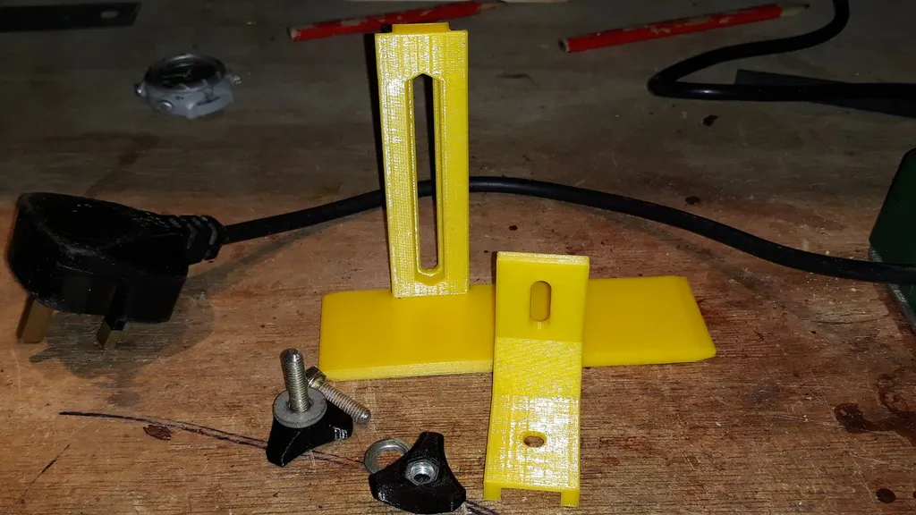 Hướng dẫn làm giá đỡ cho máy bào Bosch PHO100