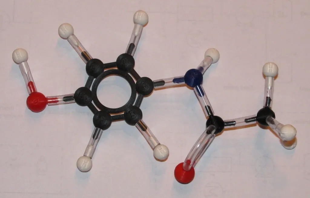 Bộ mô hình nguyên tử kết nối tạo mô hình phân tử