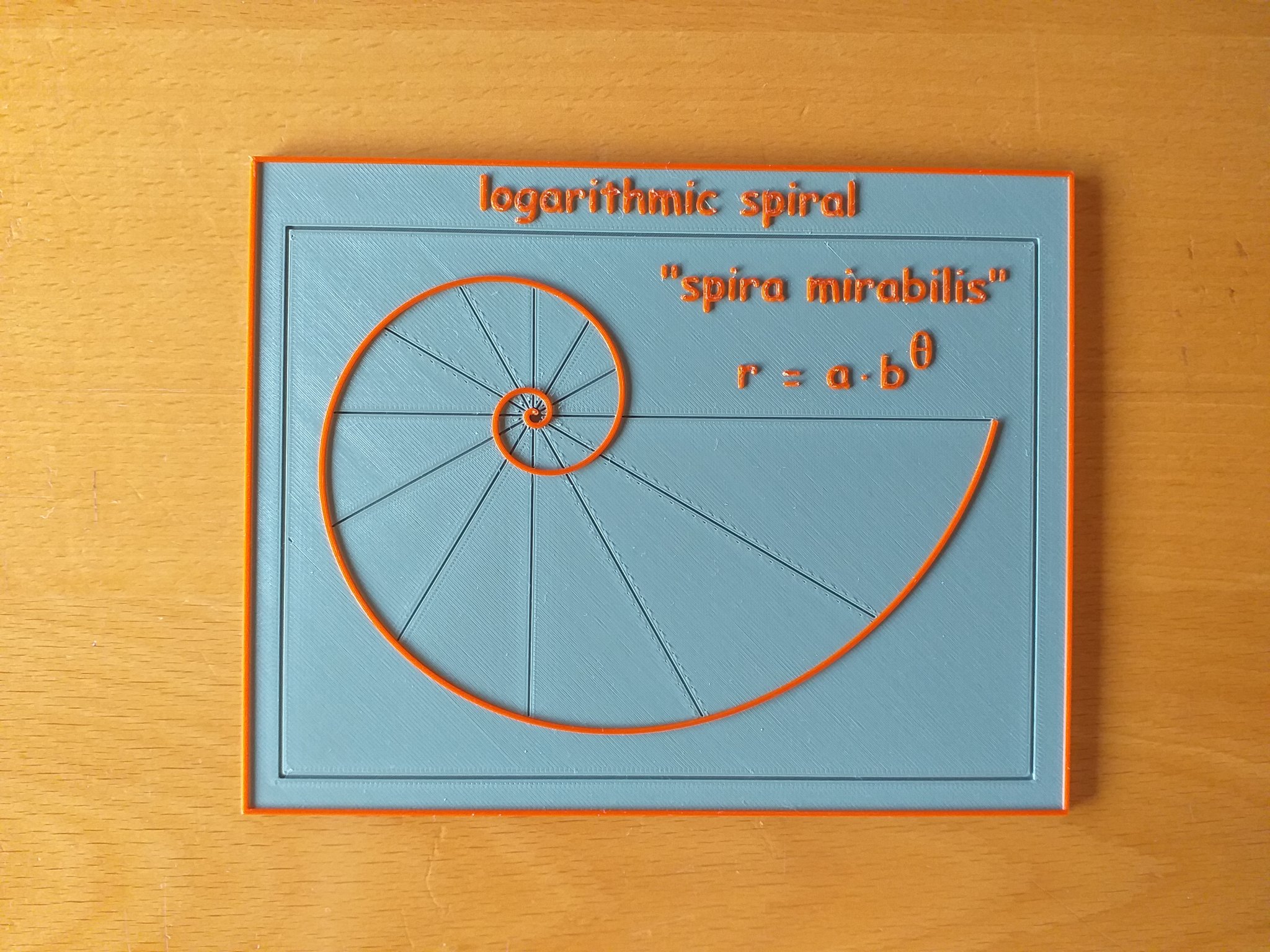 Vòng xoắn logarit với tính chất hình học tuyệt đẹp