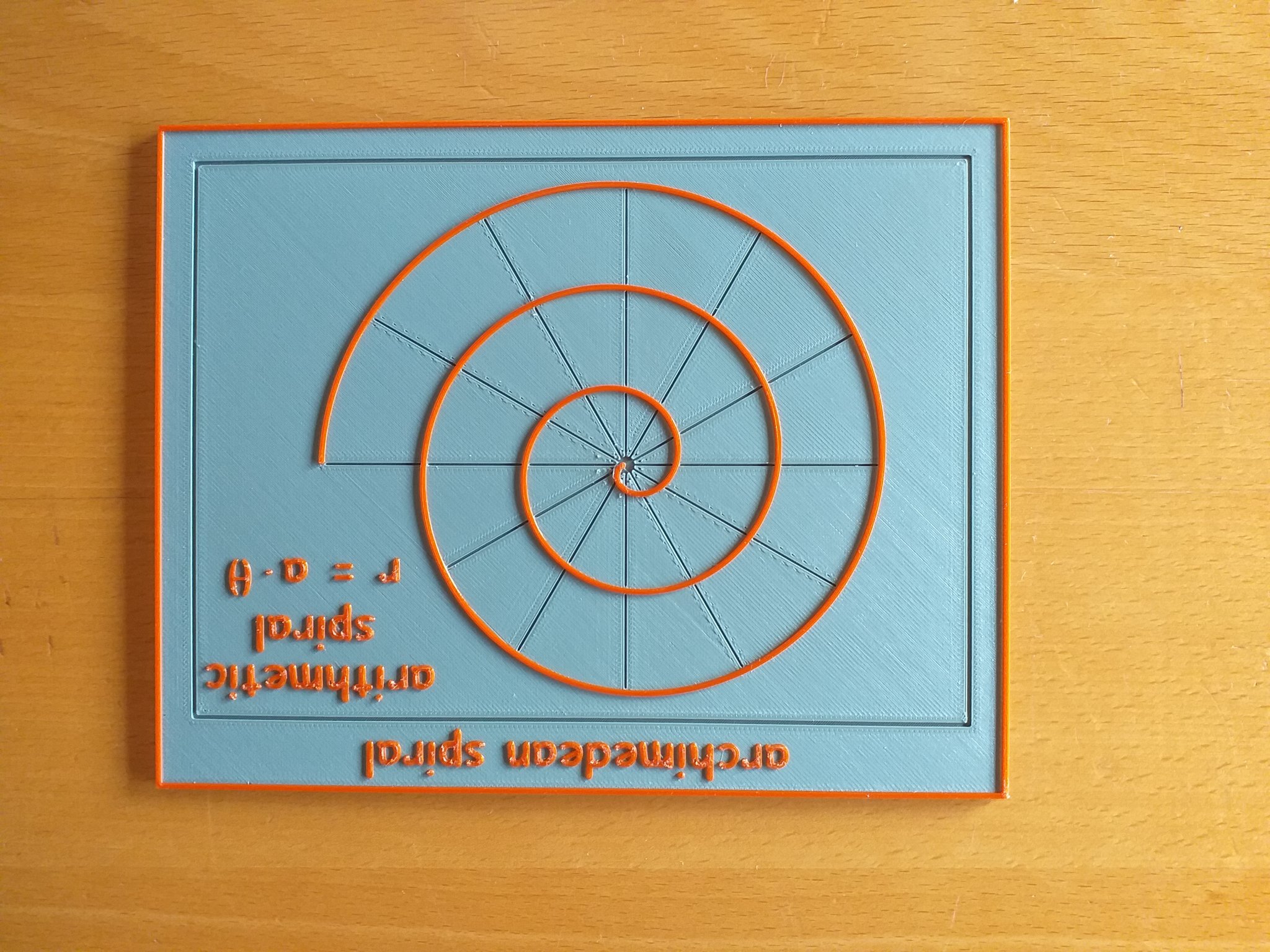 Công cụ toán học: Mô hình xoắn ốc Archimedes 3D