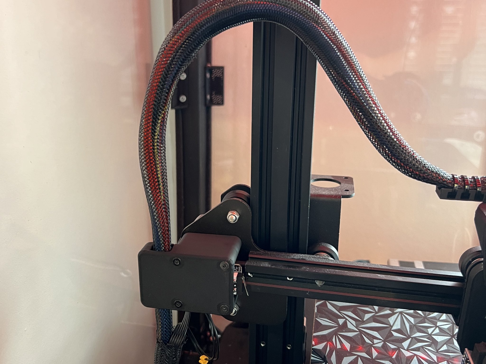 Hộp nối mở rộng cáp động cơ Ender cho trục X