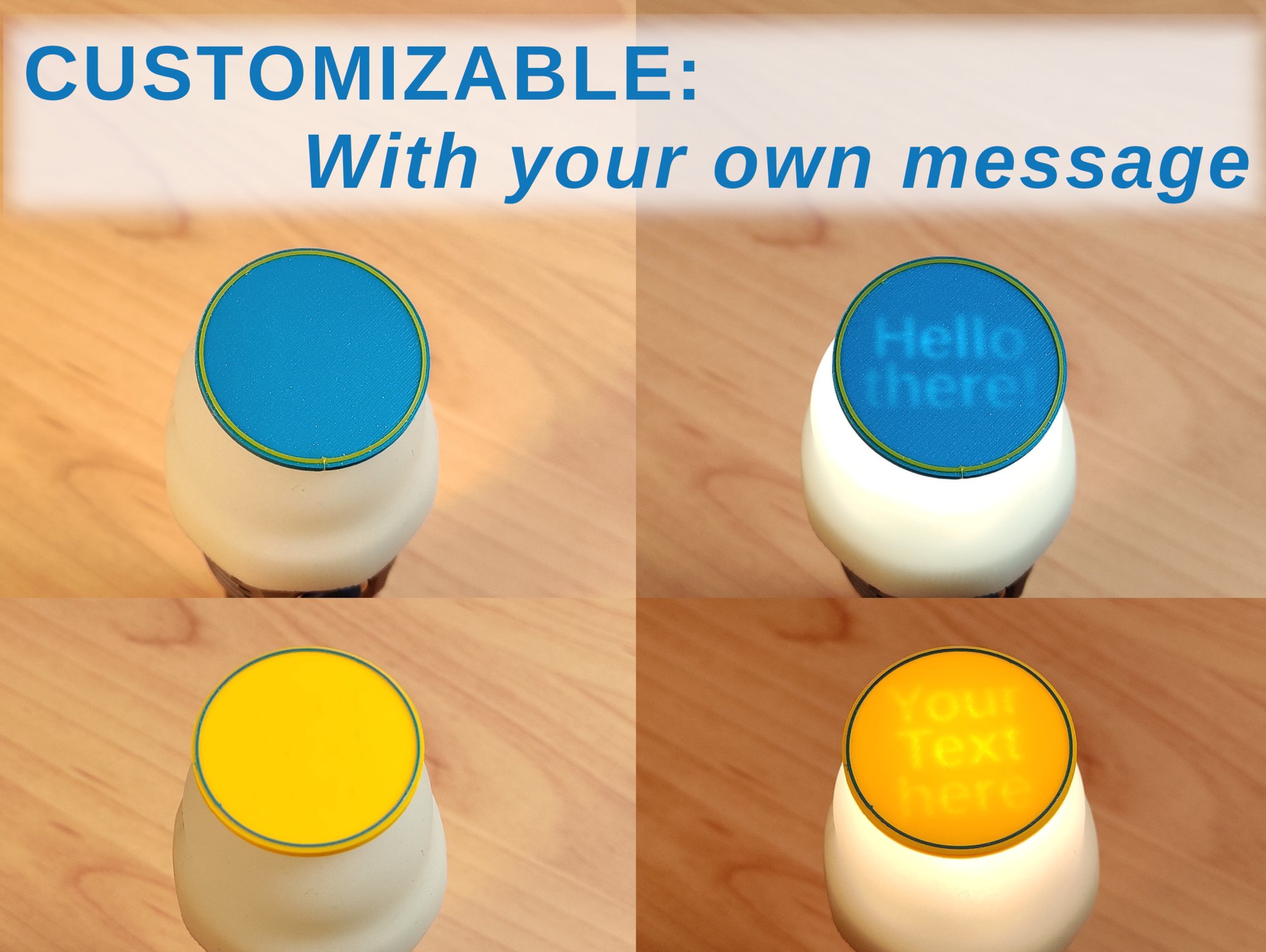 Đồng xu bí mật - Tùy chỉnh thông điệp ẩn