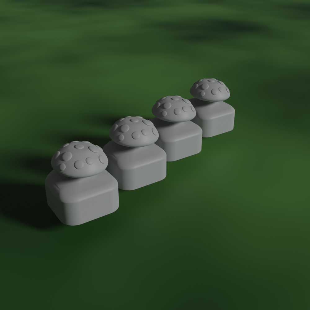 Nắp phím hình nấm cho bàn phím cơ loại MX