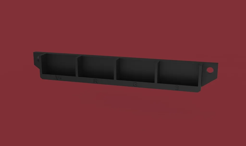 Giá đỡ kết nối Wago 5 chiều cho thanh nhôm 2040