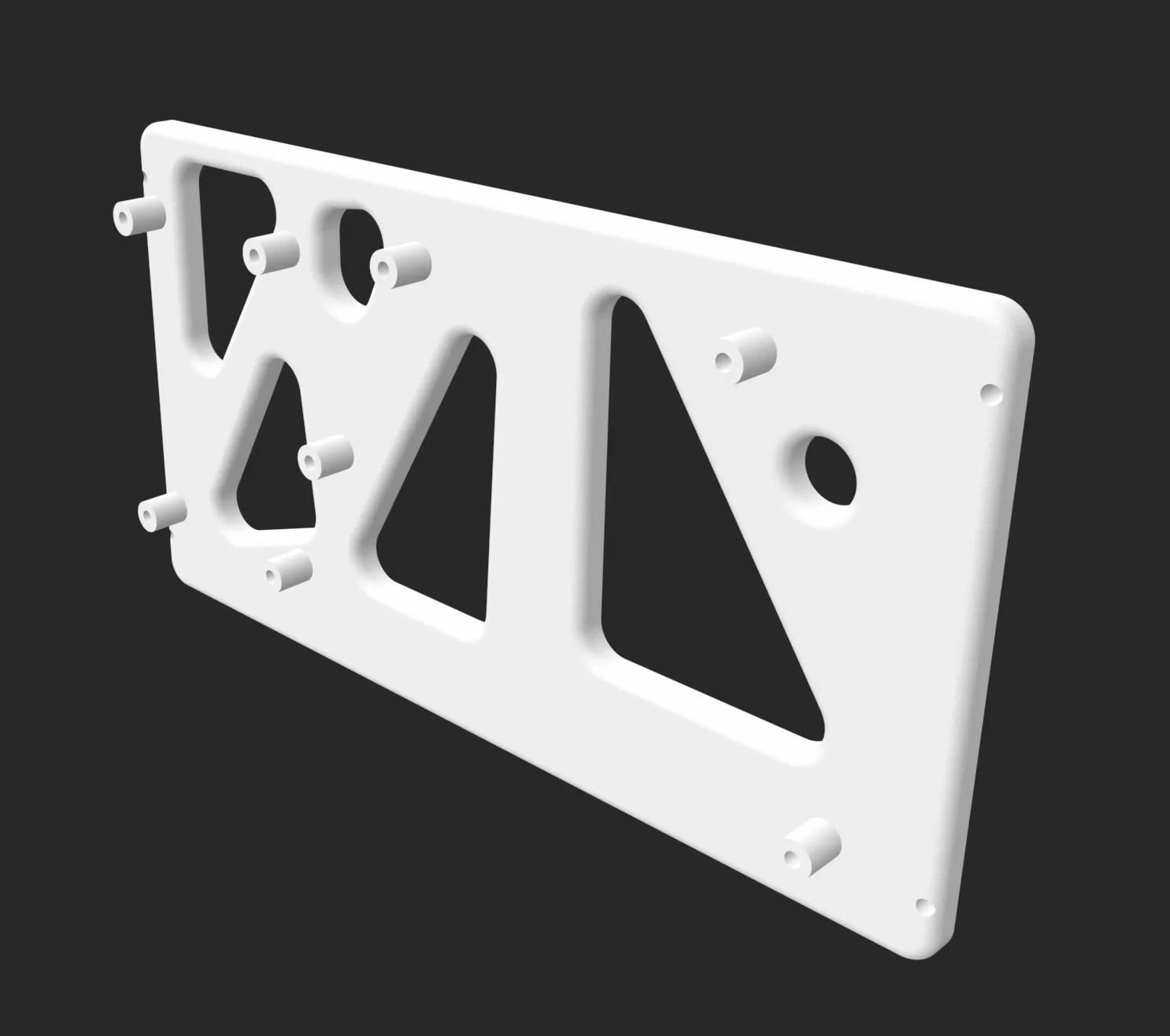 Giá đỡ gr2 cho máy in 3D Wanhao sử dụng SKR Mini E3 V2