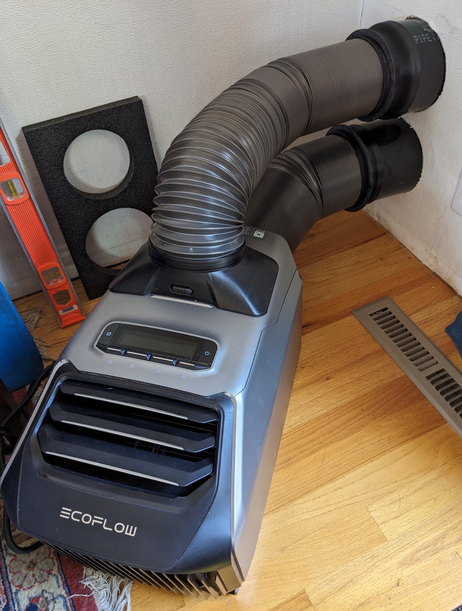 Bộ phận ống nối Ecoflow Wave 2 cho ống thoát 6 inch