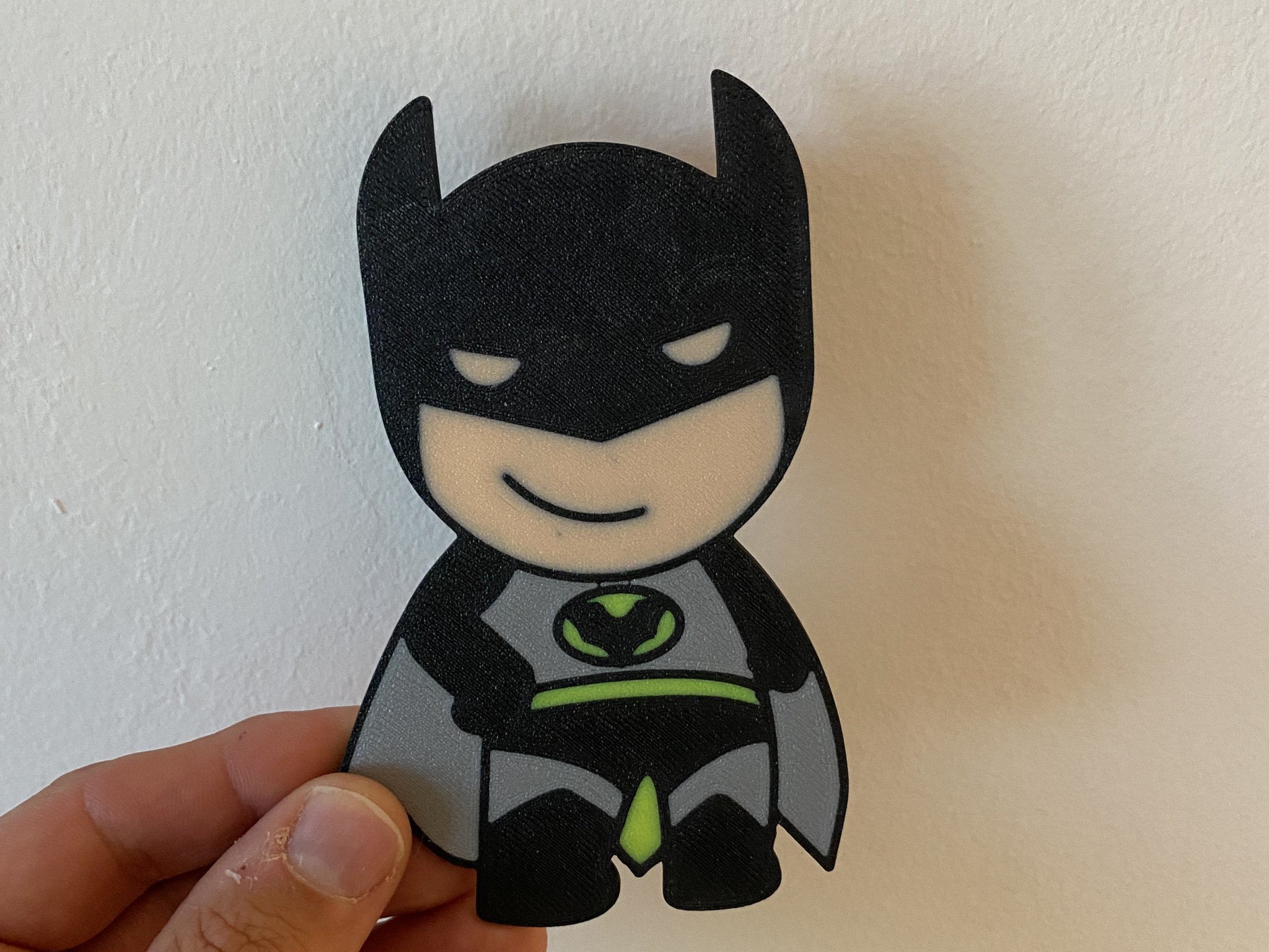 Batman Chibi nhiều màu sắc cho Bambu với Ams