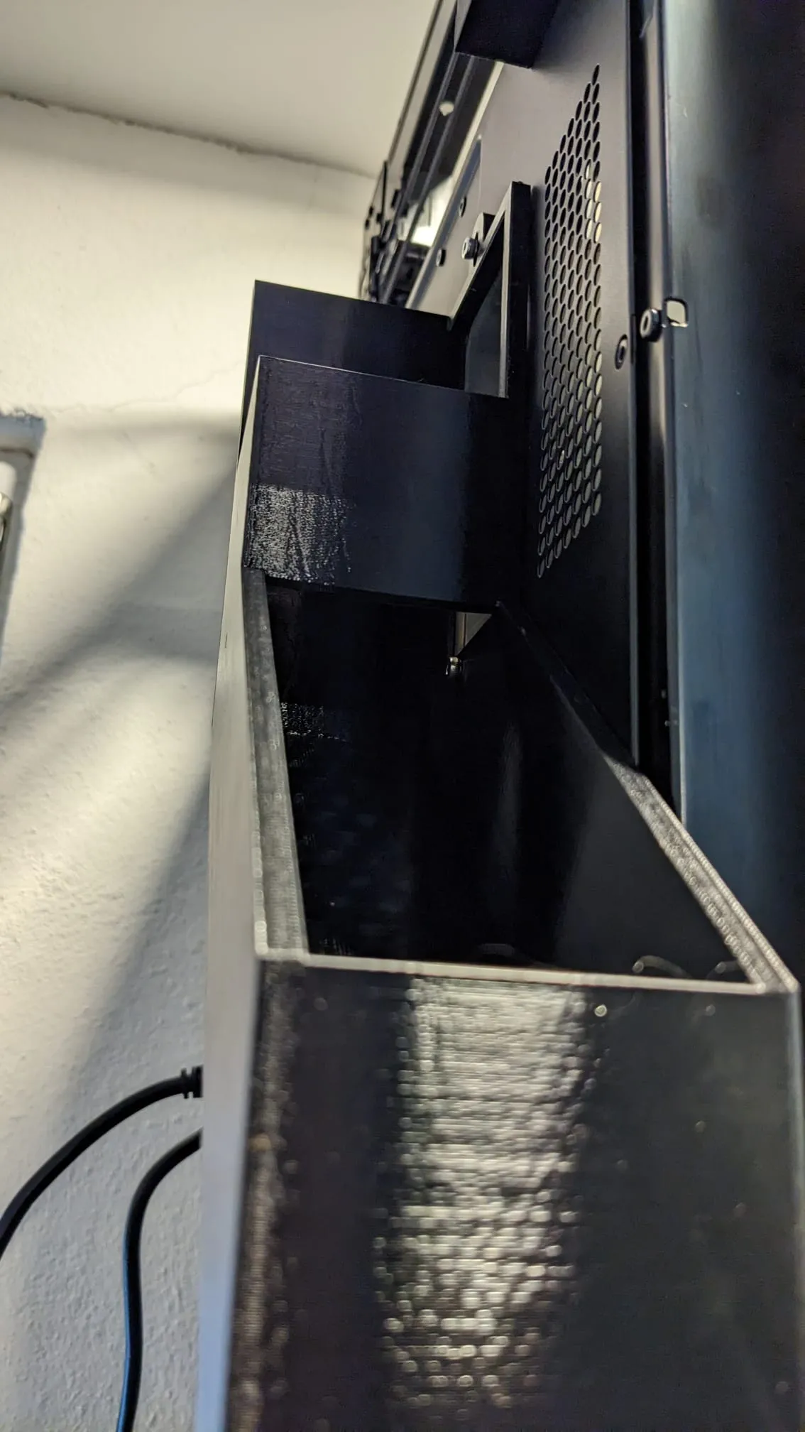 Hệ thống ống thải phân đơn giản gắn phía sau cho P1P