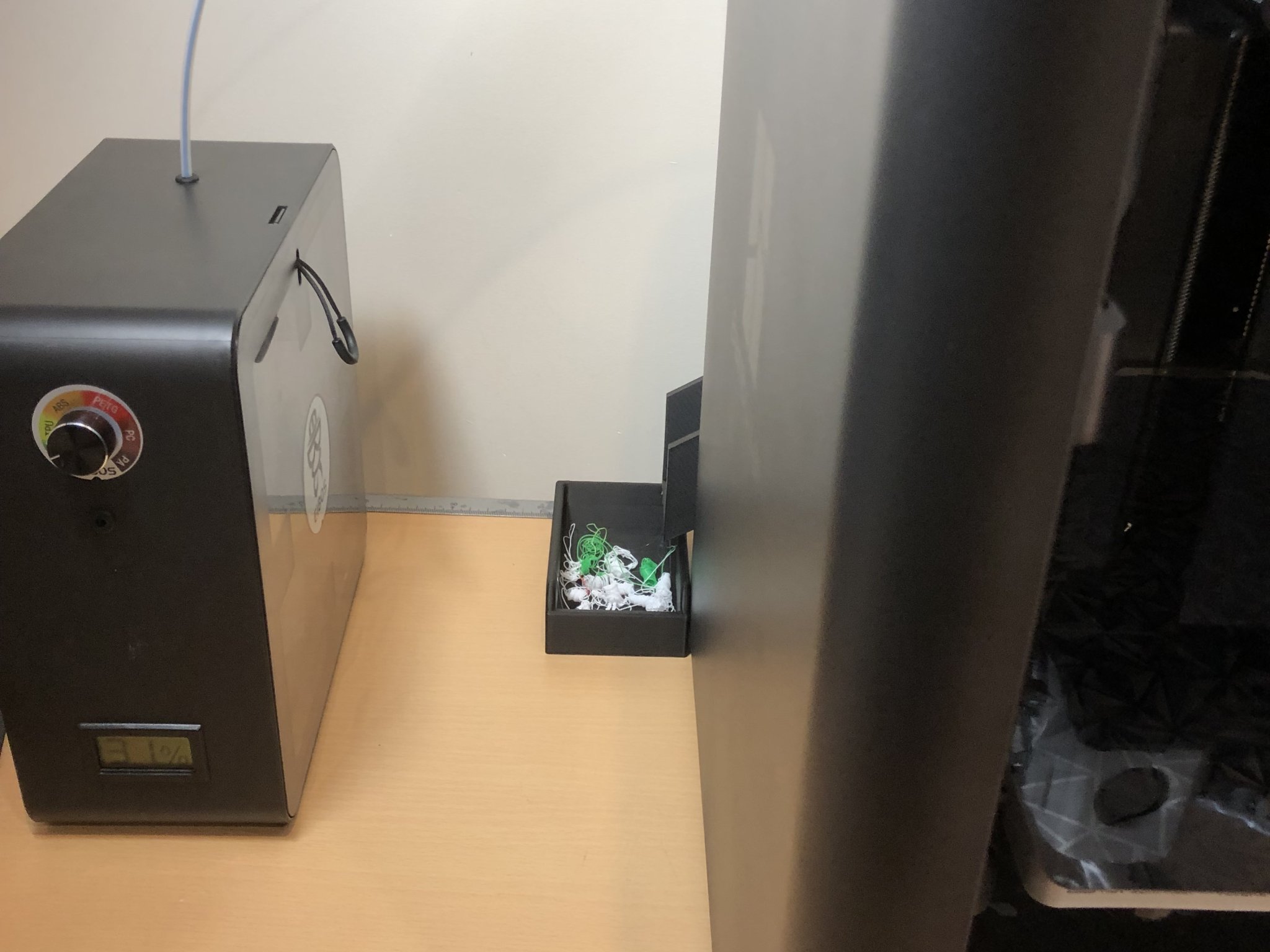 Bộ ống xả phân 3D gắn trên cho máy in Bambulab P1S, P1P