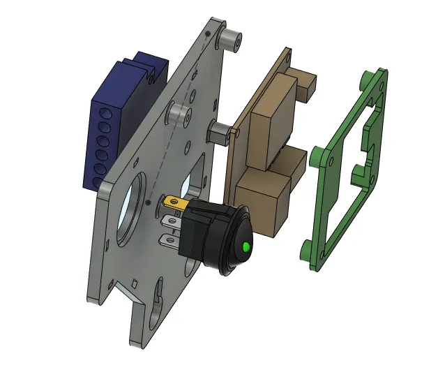 Bộ điều khiển nhiệt độ và công tắc cho RatRig Chamber