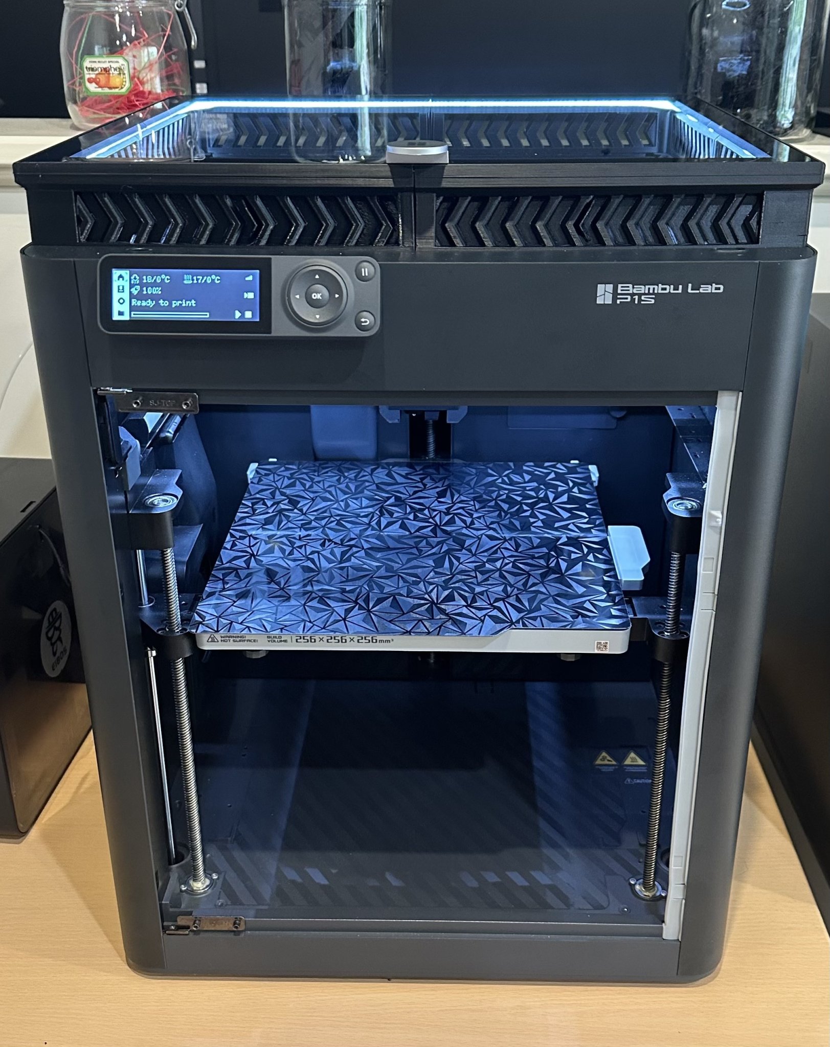 Giá đỡ LED với nắp kính và thông gió điều chỉnh Bambu P1/X1