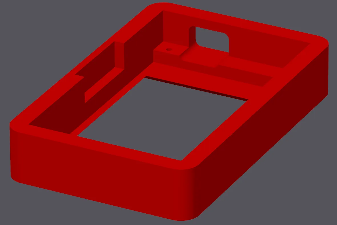 Mặt trước P1Ptouch với khe cắm thẻ SD