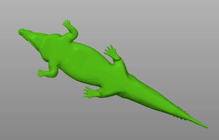 Cá sấu nhỏ có thể thay đổi kích thước từ Tinkercad