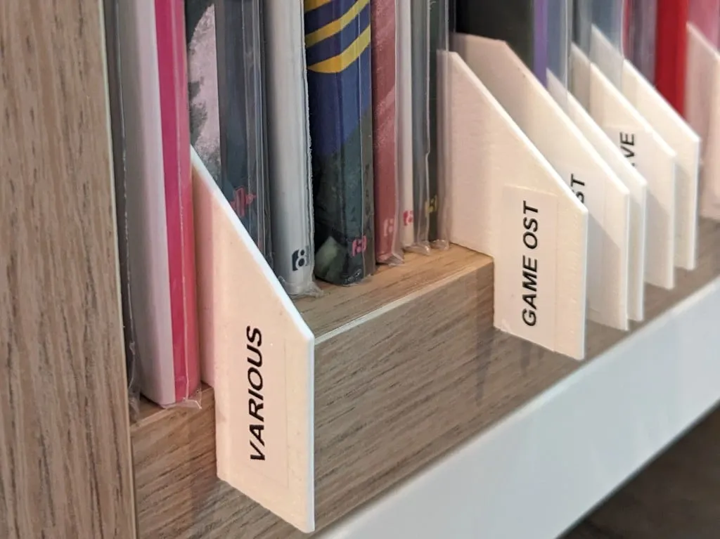 Phân chia vinyl trống cho máy tạo nhãn