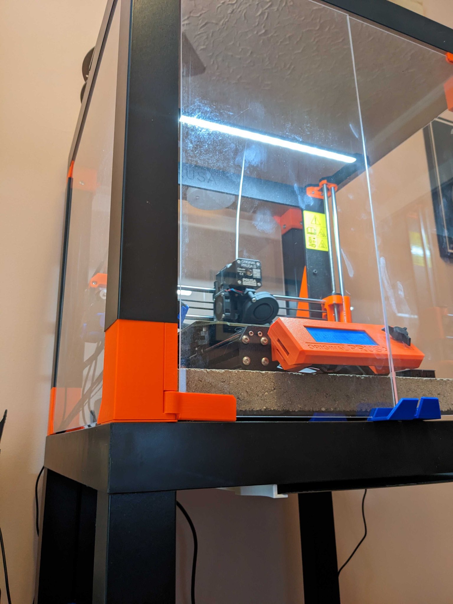 Giá đỡ góc dưới mở rộng cho Prusa Lack