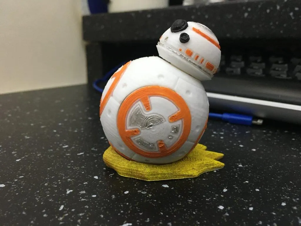 Câu đố BB8 từ Star Wars kết hợp với R2-D2
