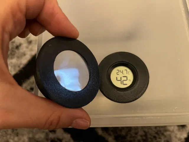 Giá đỡ hygrometer tròn cho hộp khô