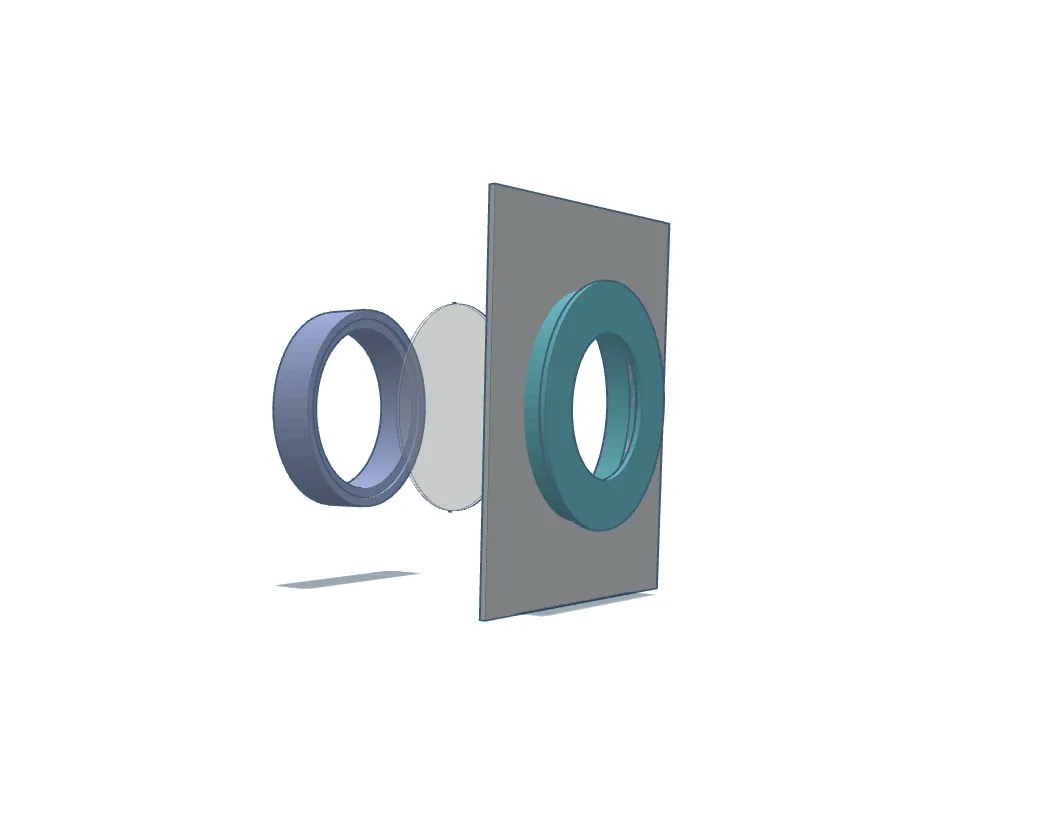 Giá đỡ hygrometer tròn cho hộp khô