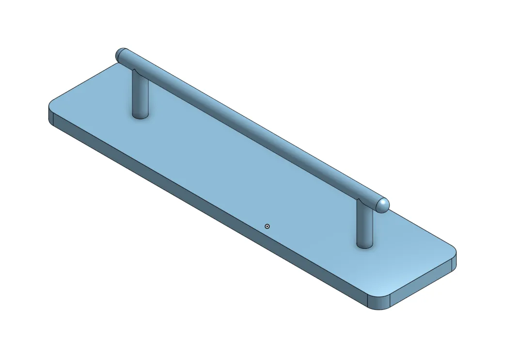 Rào cản nhỏ cho fingerboard với chân cao su