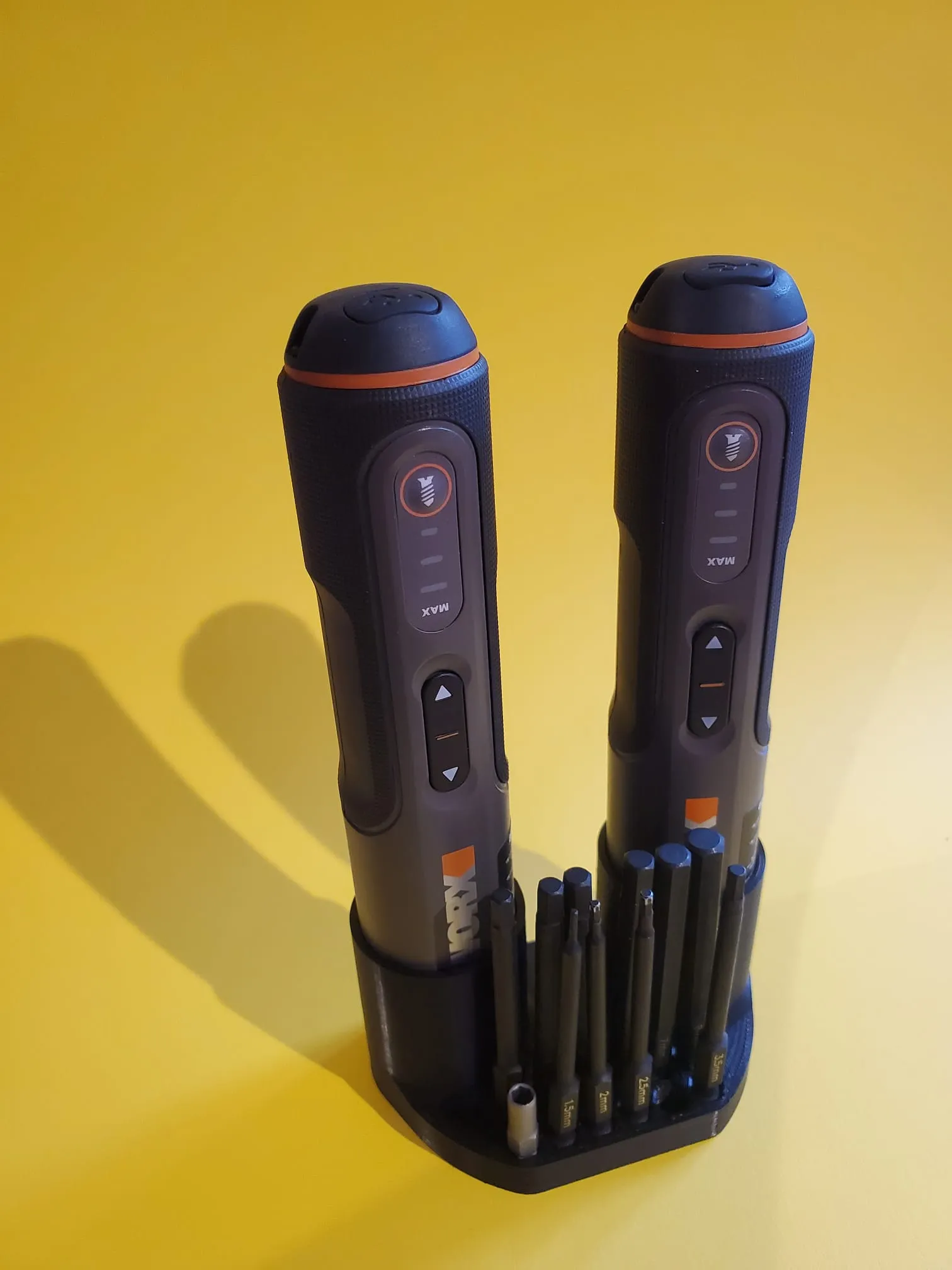 Giá đỡ ngắn cho tua vít Worx WX240L với 12 bit