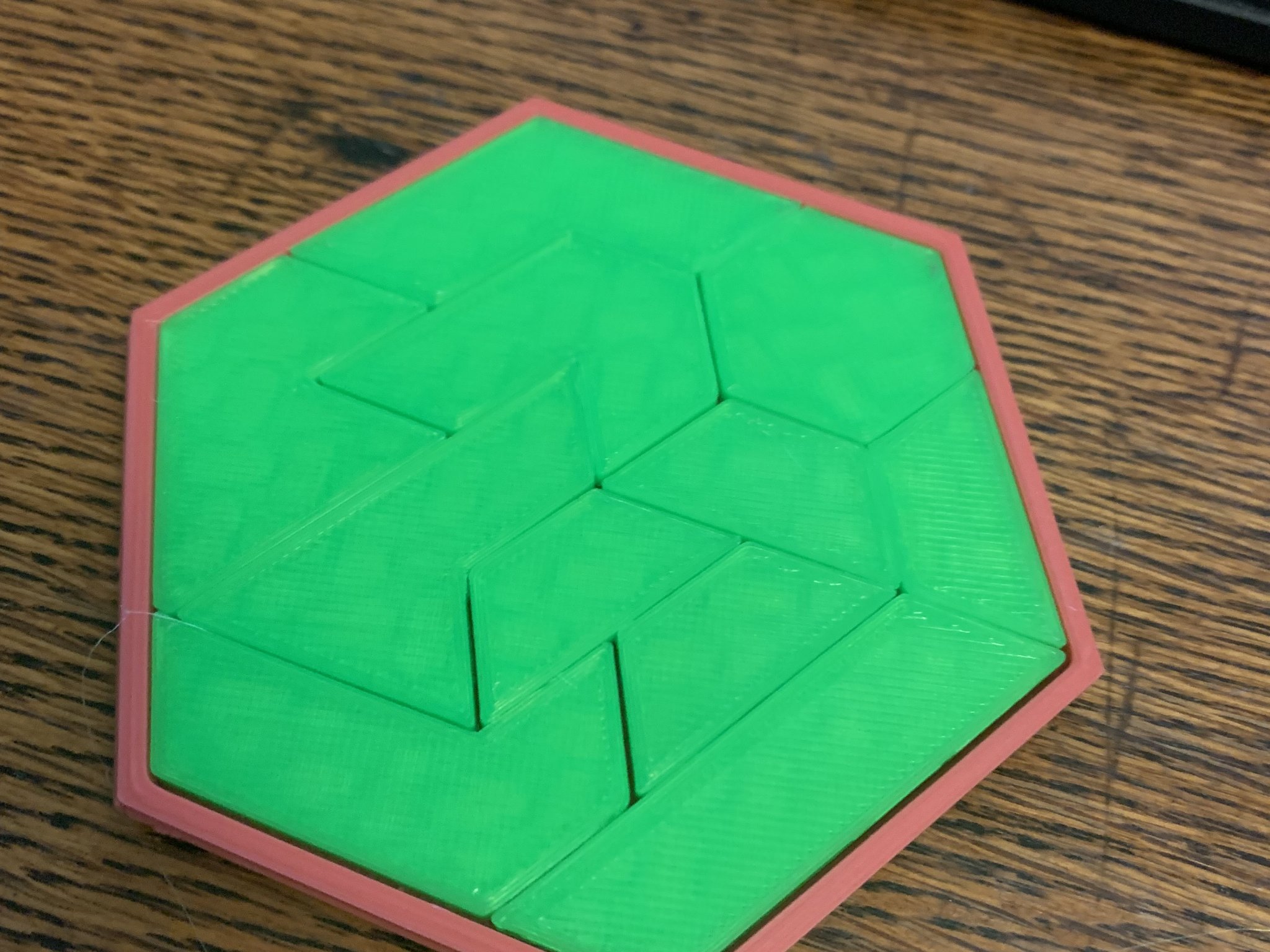 Câu đố hình lục giác thú vị cho trí tuệ