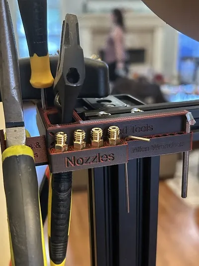 Giá đỡ công cụ cho đầu nóng 2020 Rail