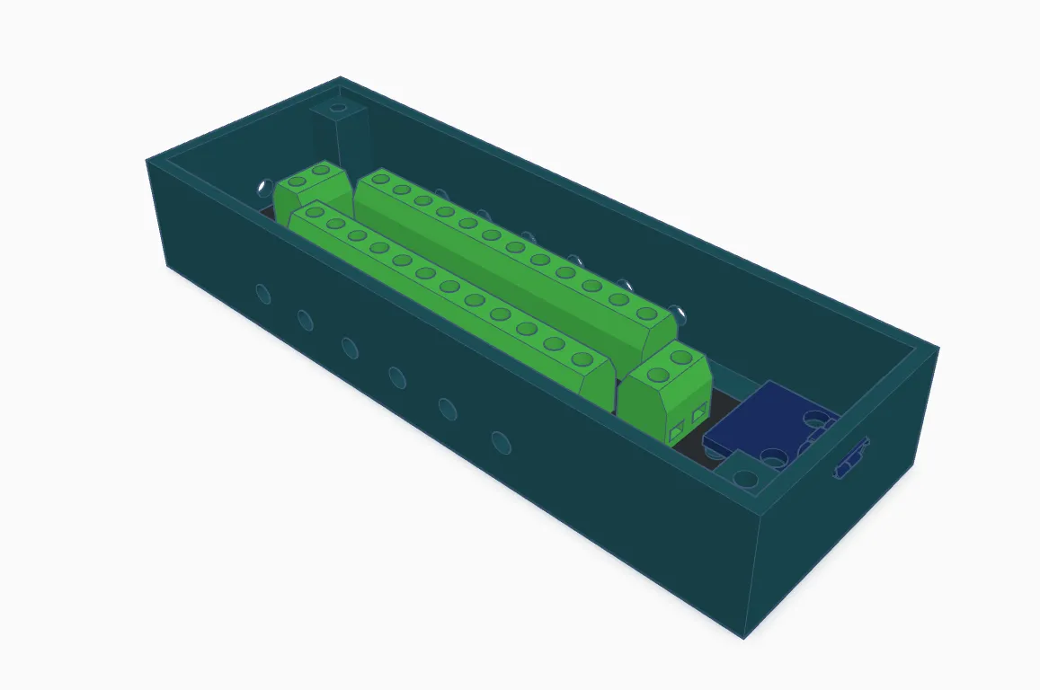 Vỏ hộp cho Bảng Phân Phối Điện Evemodel 2 * 12 Outputs