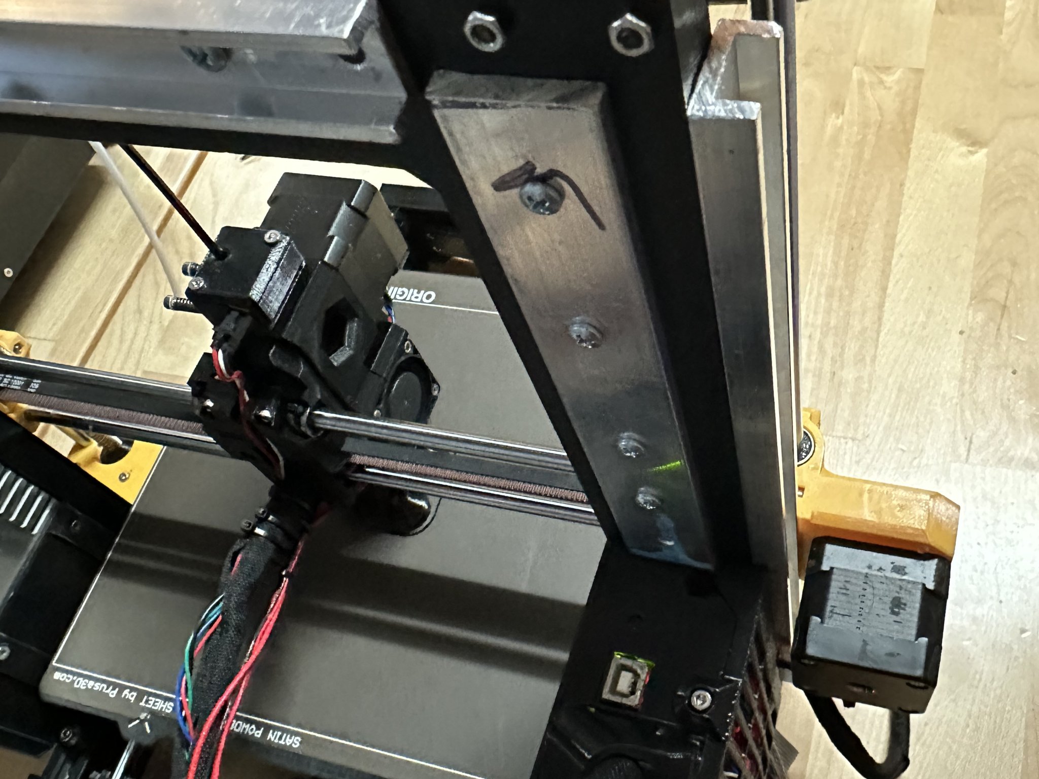 Khung in Prusa MK3 MK2 2020 và 2040 bằng nhựa