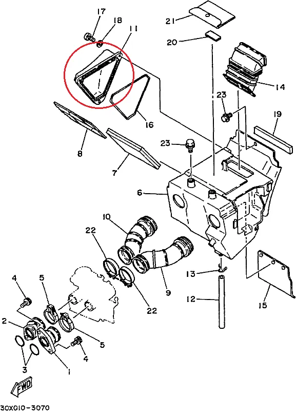 Bìa hút cho xe đạp thể thao Yamaha XT350