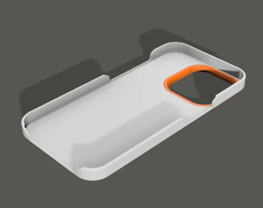 Vỏ siêu mỏng iPhone 15 Pro với bảo vệ camera