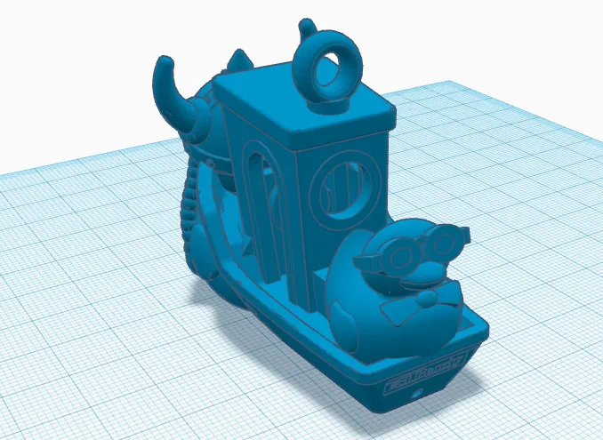 Móc khóa Benchy hình vịt độc đáo và dễ thương