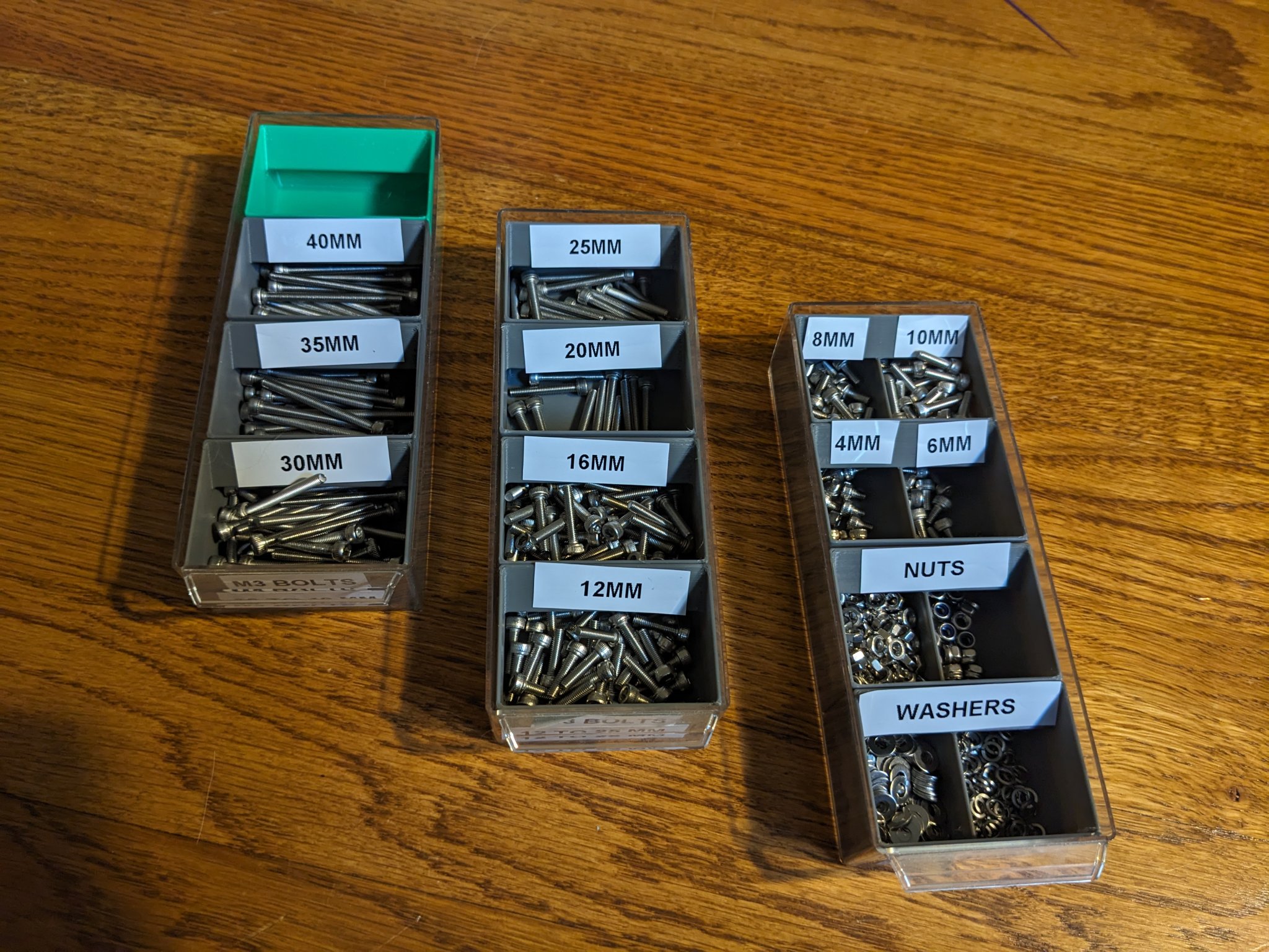 Ngăn chia ngăn kéo cho ngăn kéo 2" x 1" x 5.75